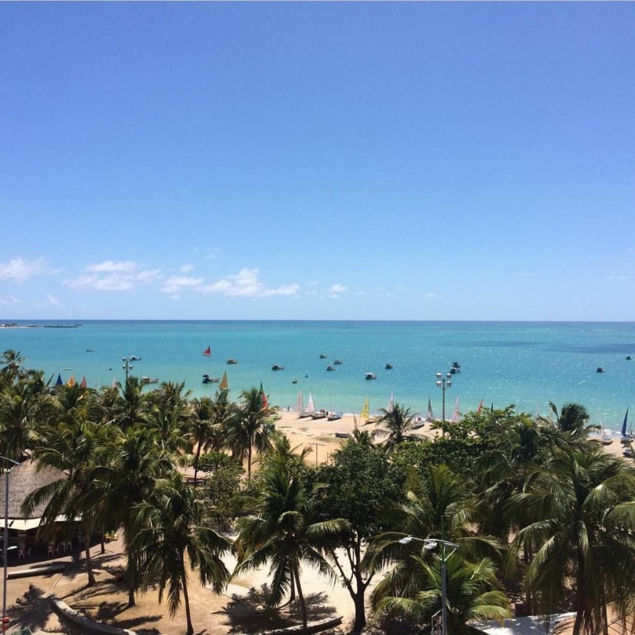 Férias na praia de Ponta Verde Maceió Exterior foto